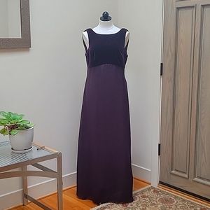 Deep purple gown size 14